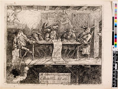 The Chamber of Commerce, or L'Assemblée des Not-ables Anglois (BM Y,10.77)