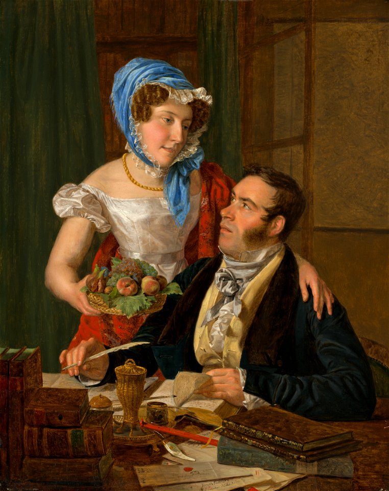 The Cartographer Professor Josef Jüttner and His Wife A11175