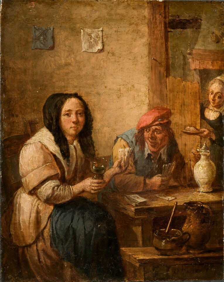 The Card Game - Nationalmuseum - 23828