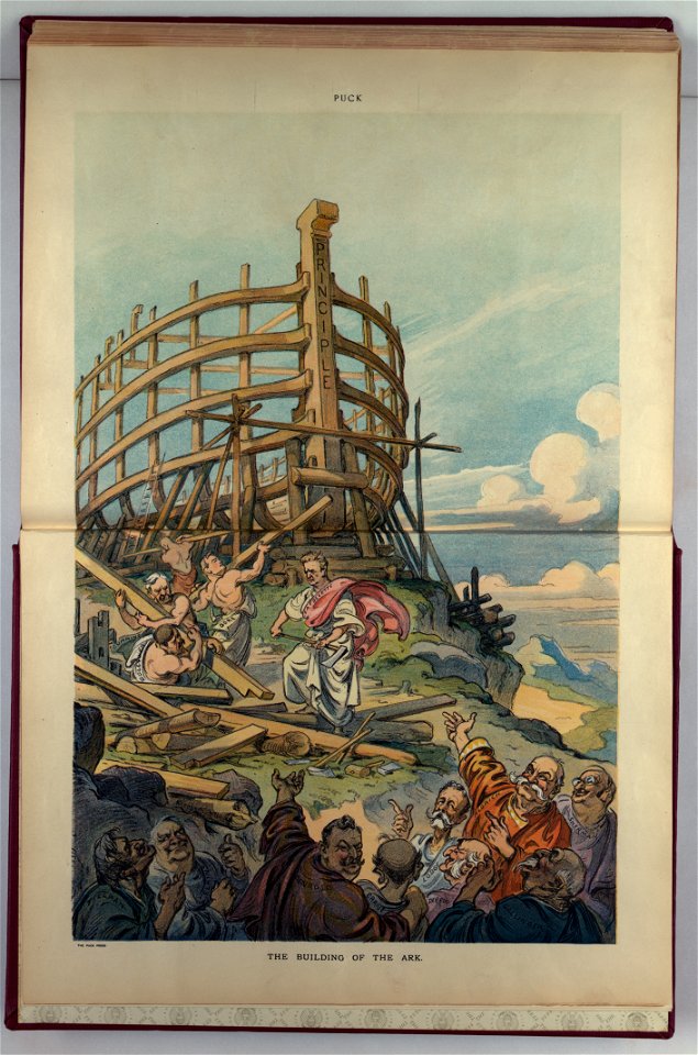 The building of the ark - Keppler. LCCN2011647491