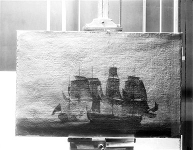 The capture of the 'Amazone' by HM ship 'Santa Margarita', 29 July 1782 RMG L5242