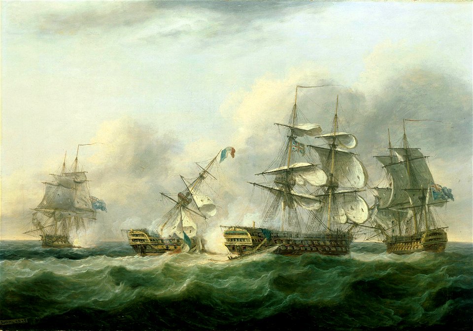 The capture of the Guillaume Tell