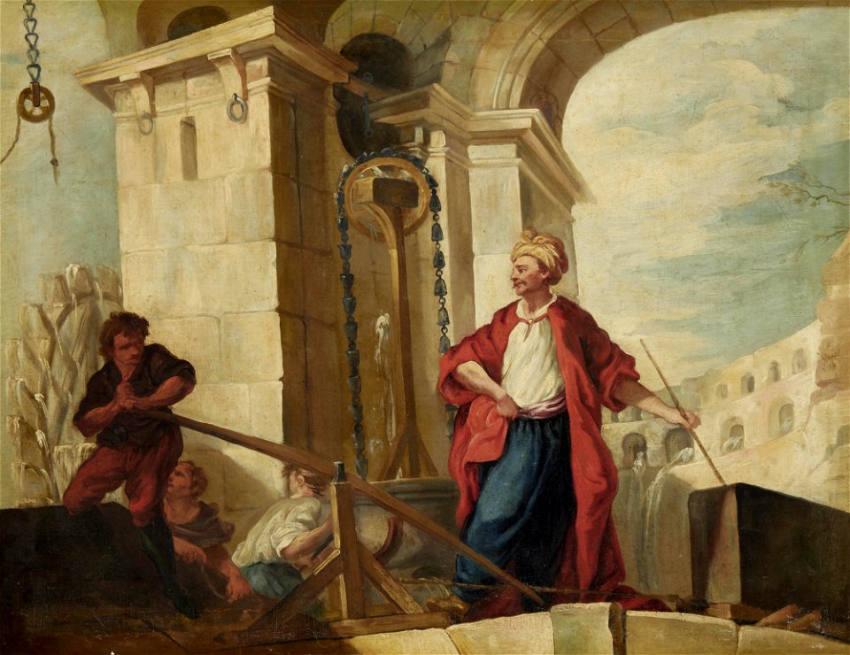 The building of Meknes 18th century