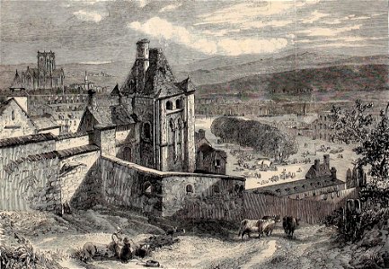 The Castle of Dieppe - ILN 1861 (14780118782) (cropped)