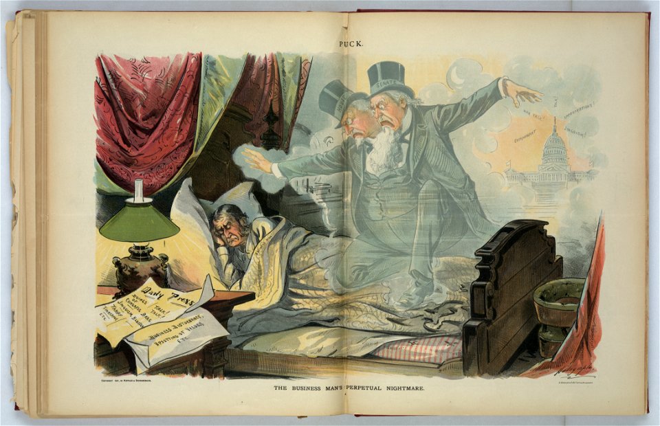 The business man's perpetual nightmare - Dalrymple. LCCN2012648456