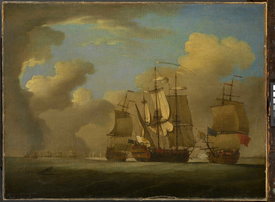 The Capture of the Spanish galleon St Joseph, 23 September 1739 RMG BHC0353