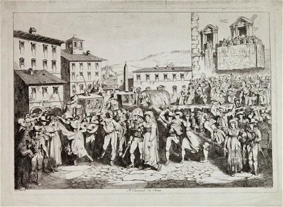 The Carnival of Rome (1811) - Bartolomeo Pinell