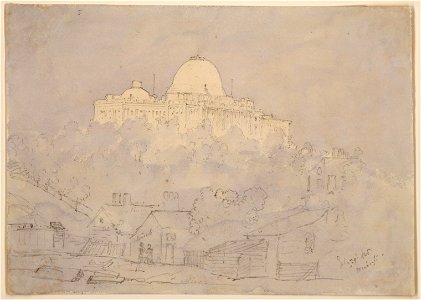 The Capitol from the railway station, Washington, U.S., July 29, 1846 LCCN2004671384