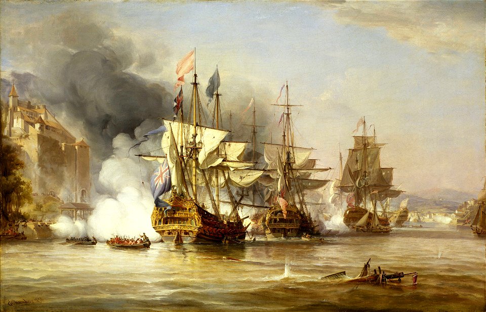 The Capture of Puerto Bello, 21 November 1739 RMG BHC0355