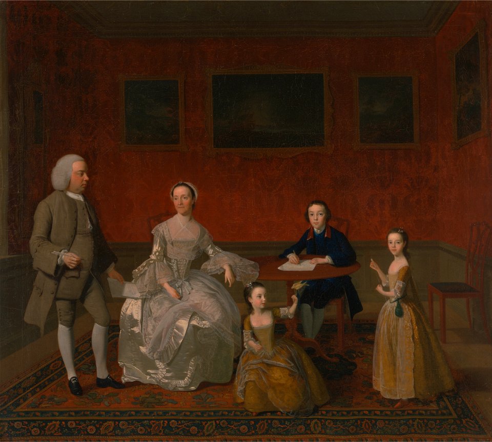 The Buckley-Boar Family - Google Art Project