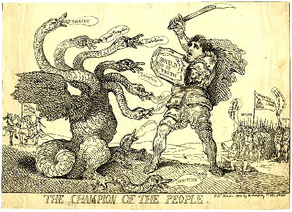 The champion of the people. (BM 1981,U.236)
