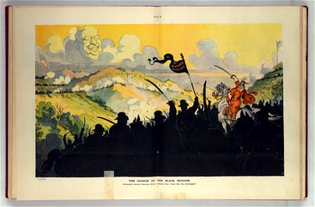 The charge of the Black Brigade - K. LCCN2011647573