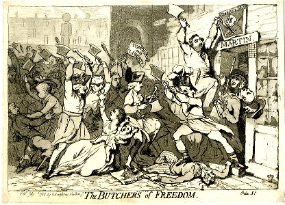 The butchers of freedom. (BM 1851,0901.416)