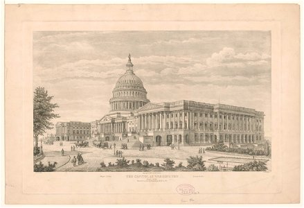 The Capitol at Washington - M. Franke ; M. Franke. LCCN2017657795