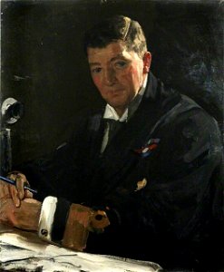 The Chief Naval Censor- Rear Admiral Sir Douglas Browning, Bt, CB, Royal Navy (26799483709)