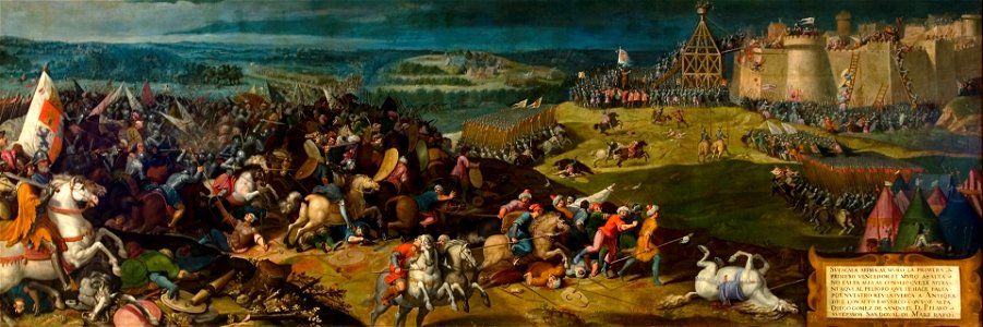 The Capture of Antequera, by Vincenzo Carducci (Museo del Prado, Madrid)