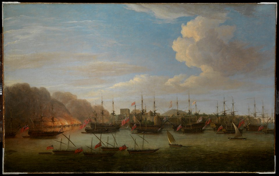 The Capture of Geriah, February 1756 RMG BHC0377