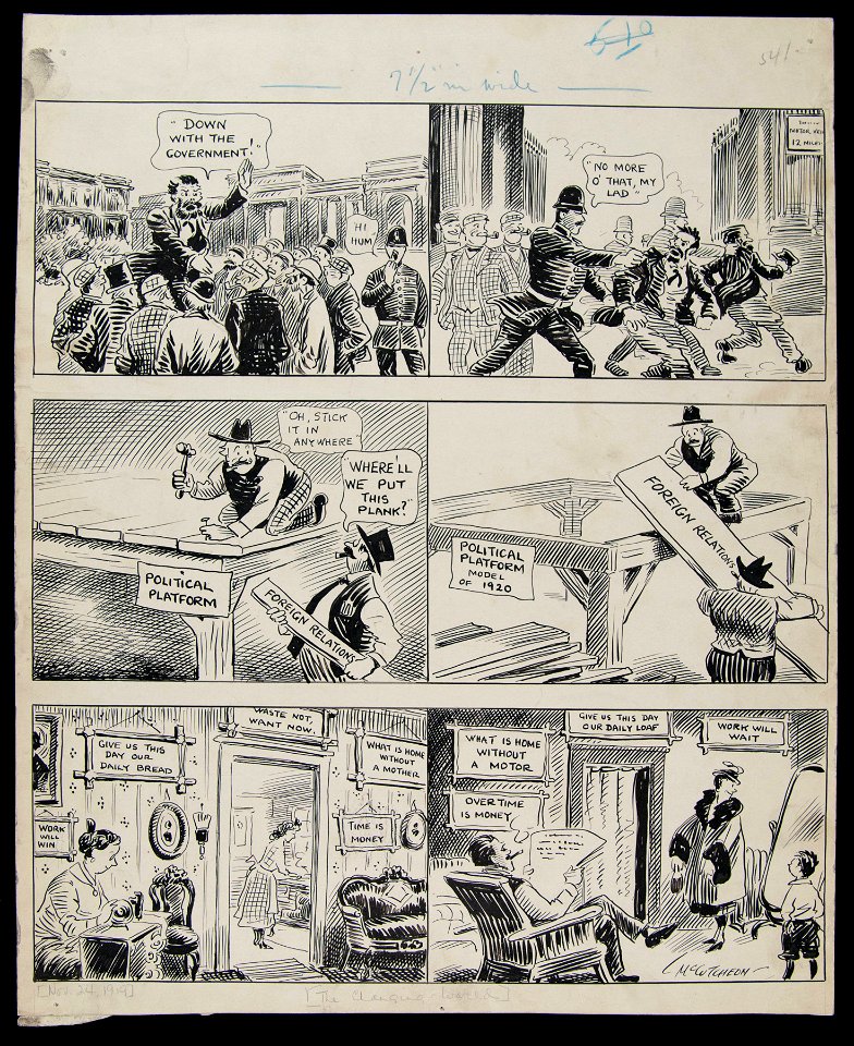 The changing world re, politics, leisure, November 24, 1919 (NBY 5695)