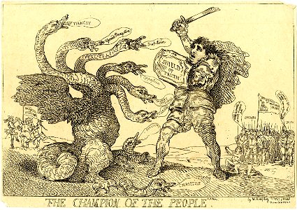 The champion of the people. (BM 1868,0808.5174)
