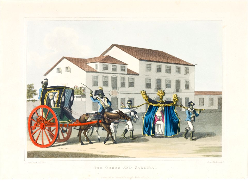 The chege and cadeira (3), da Coleção Brasiliana Iconográfica