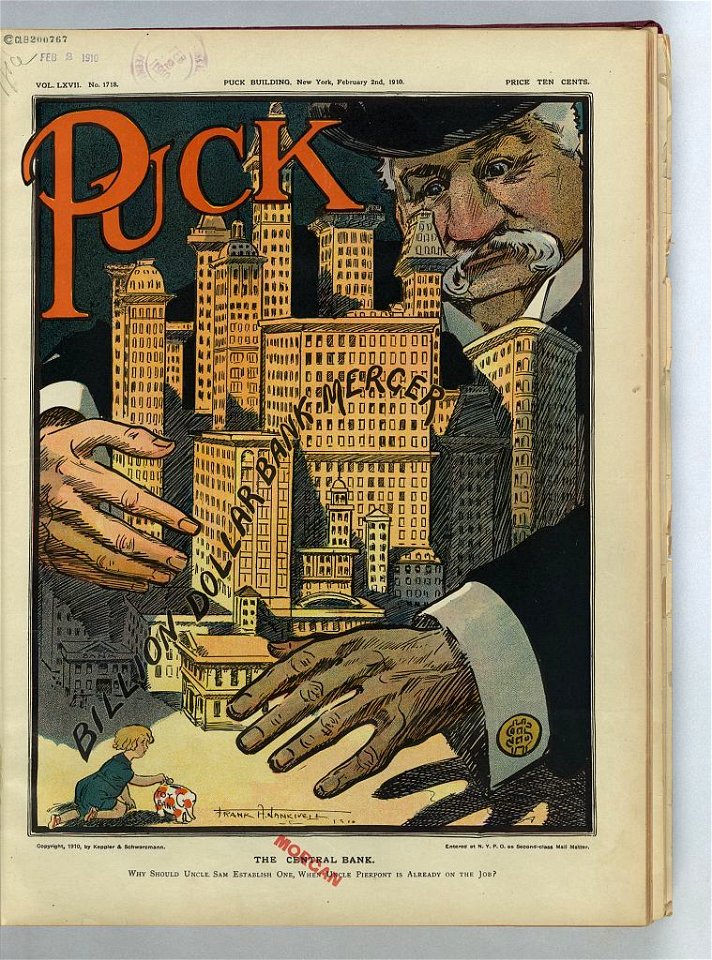 The central bank - Frank A. Nankivell 1910. LCCN2011647544
