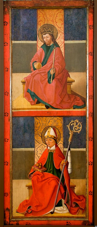 Selanski oltar, Sv. Štefan in Sv. Nikolaj