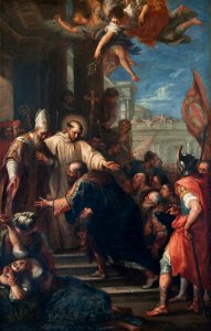 The Cessation of the Schism of Anacletus (Antonio Pietro di Pietri) - Nationalmuseum - 17312