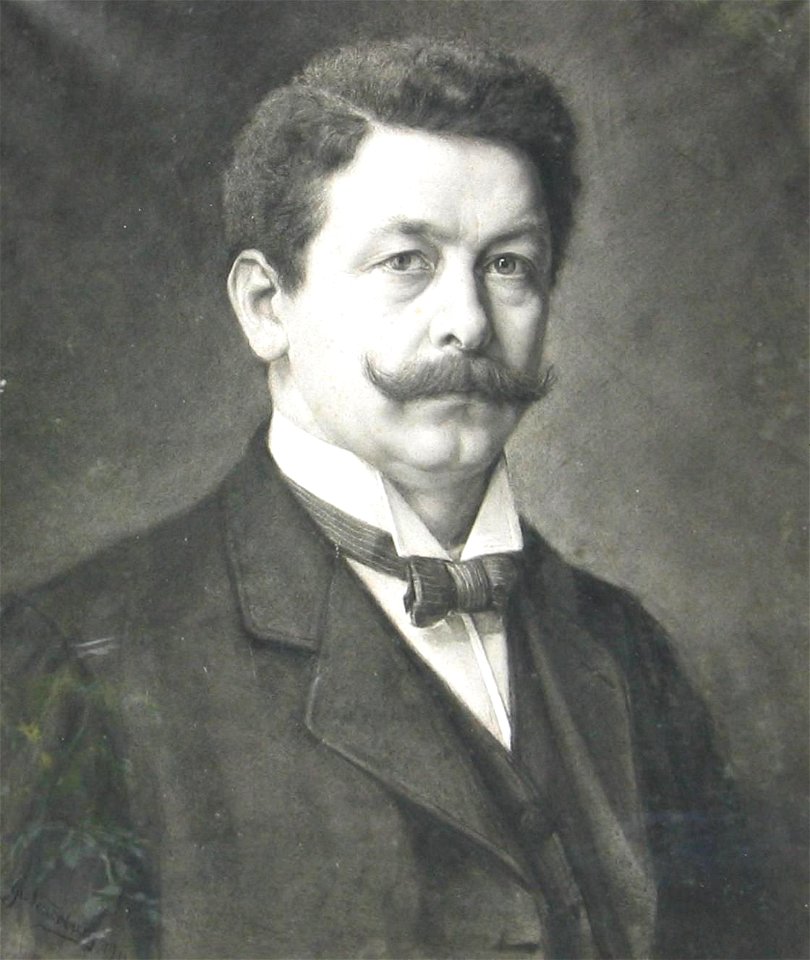 Selbstportrait Gerhard Neuerburg 1911