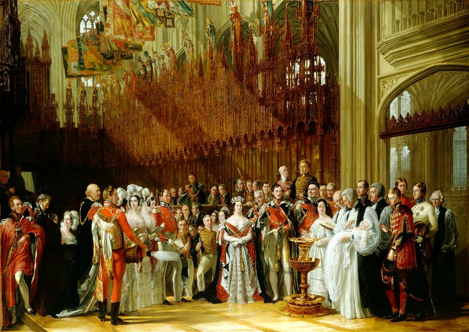 The Christening of The Prince of Wales, 25 January 1842