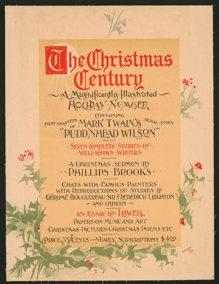 The Christmas Century, a magnificently illustrated holiday number... LCCN2015647497