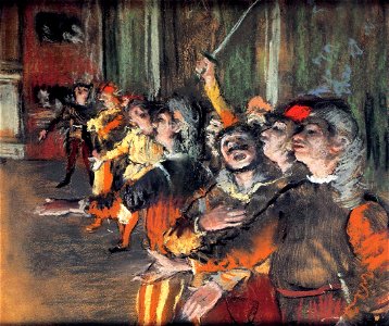 The Chorus 1876 Edgar Degas