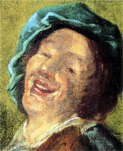 Self-portrait by Judith Leyster (detail)