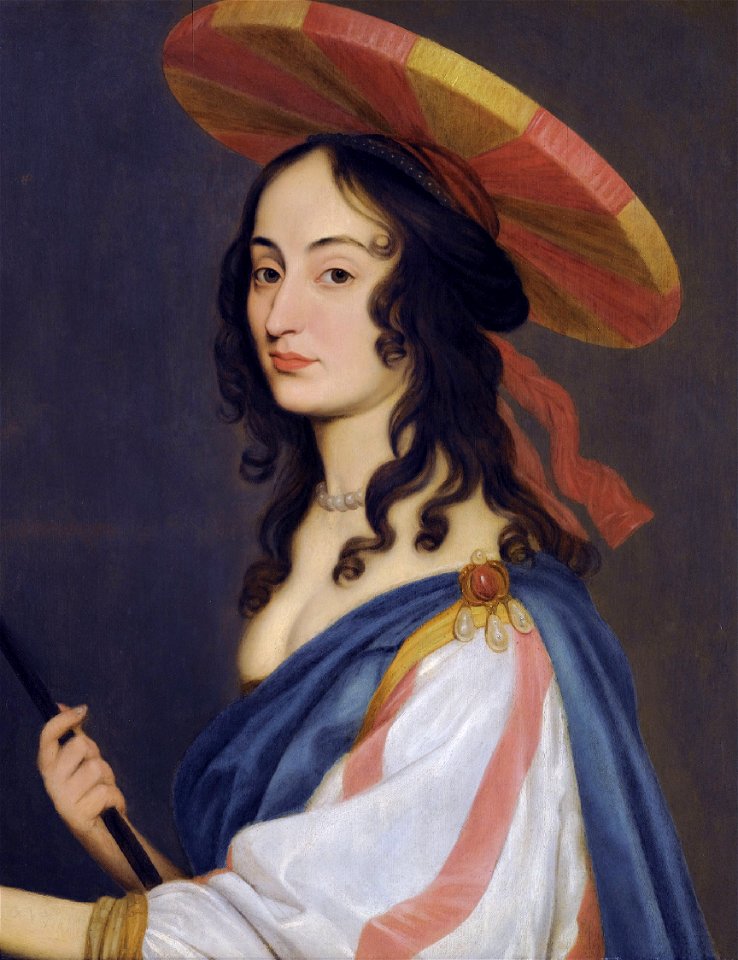 Self portrait by Louise Hollandine, princess Palatine
