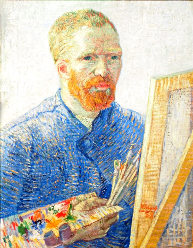 Selbstporträt Van Gogh Museum 04