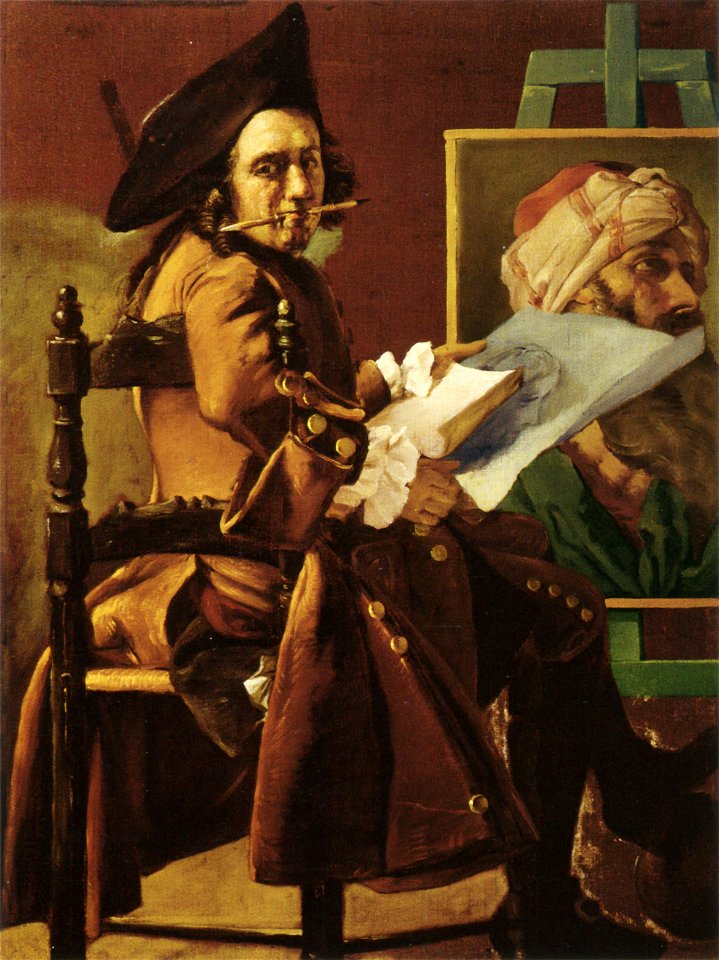 Self-portrait by Pierre Subleyras
