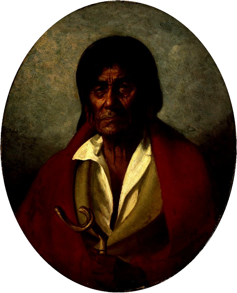 Lars Gustaf Sellstedt - Portrait of Conjockety, 1850