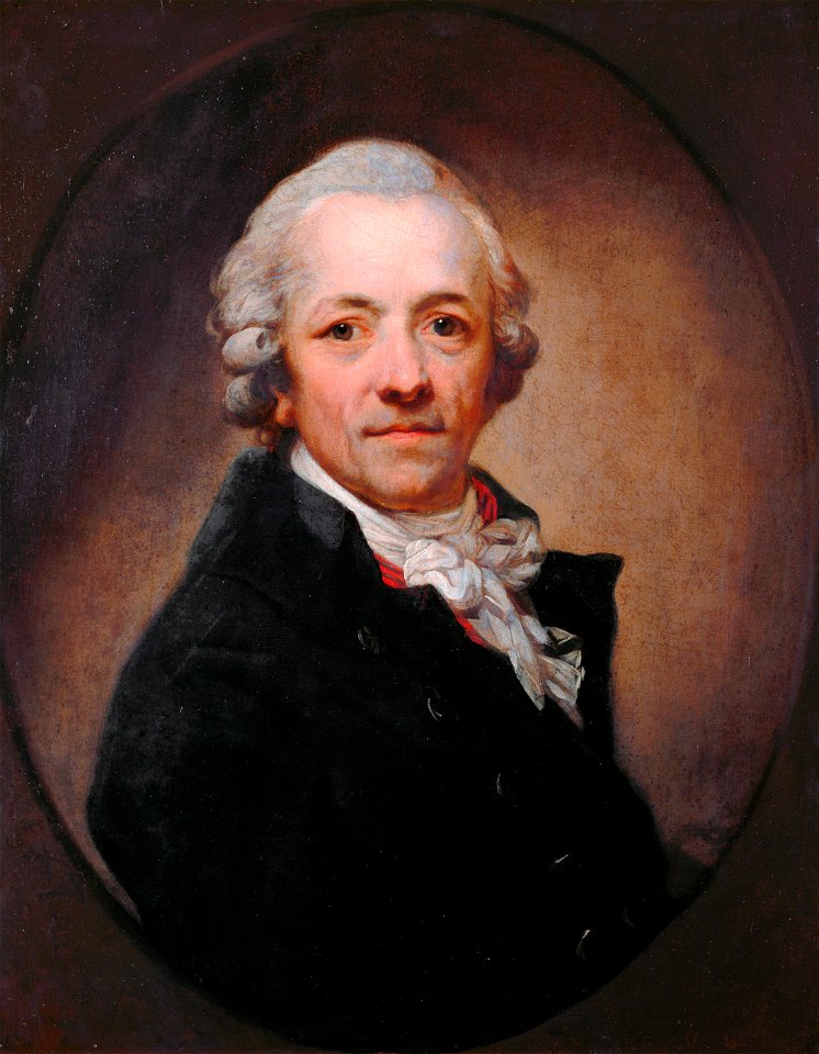 Self portrait, by Anton Graff