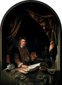 Self portrait, by Gerard Dou