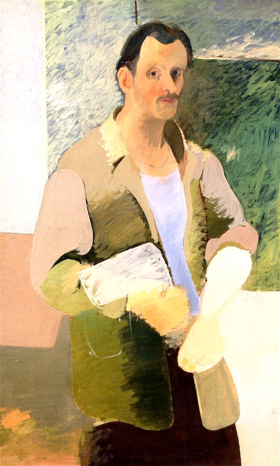 Self-Portrait. Arshile Gorky