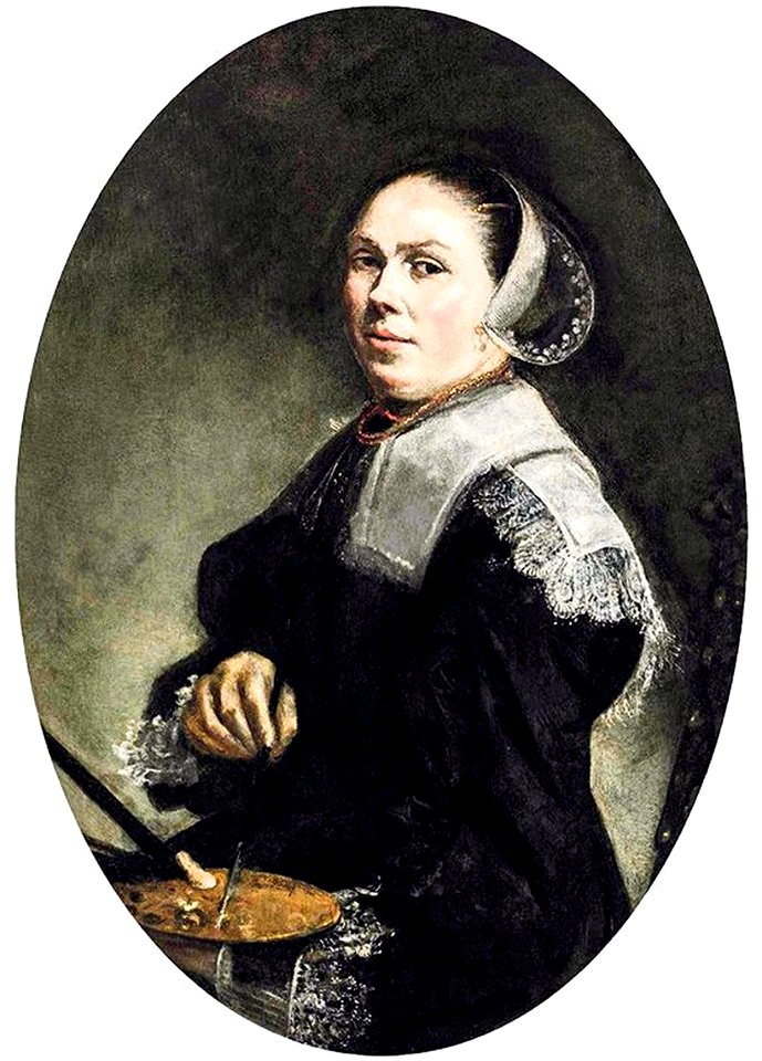 Selfportrait Judith Leyster around 1653 other version 01