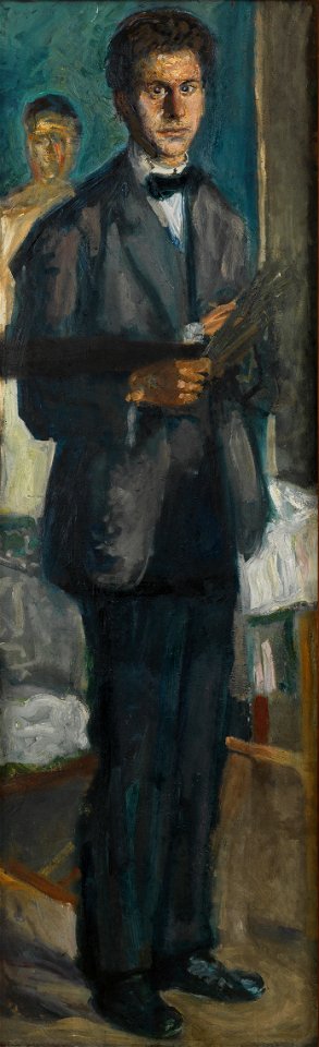 Selft portrait Richard Gerstl 1907