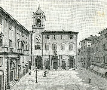 Senigallia Piazza e Palazzo Municipale