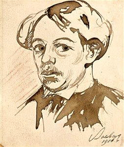 Self-Portrait by Theo van Doesburg Centraal Museum AB4237
