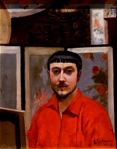 Self-portrait Rochegrosse MAB 93-1-1