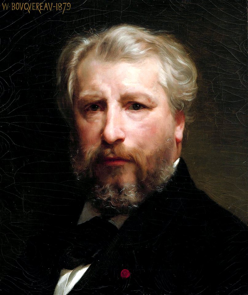 Self portrait, by William Bouguereau