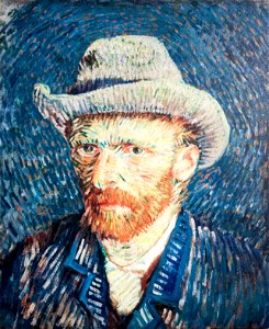 Self-Portrait with Grey Felt Hat - My Dream