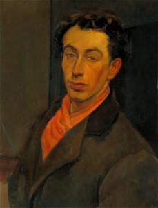 Self-Portrait, Isaac Rosenberg, 1911
