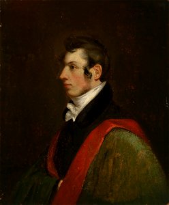 Self-portrait by Samuel Finley Breese Morse, 1812, oil on millboard, from the National Portrait Gallery - NPG-NPG 80 208Morse d1