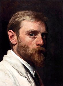 Self-portrait, by Willem Bastiaan Tholen (1860-1931)