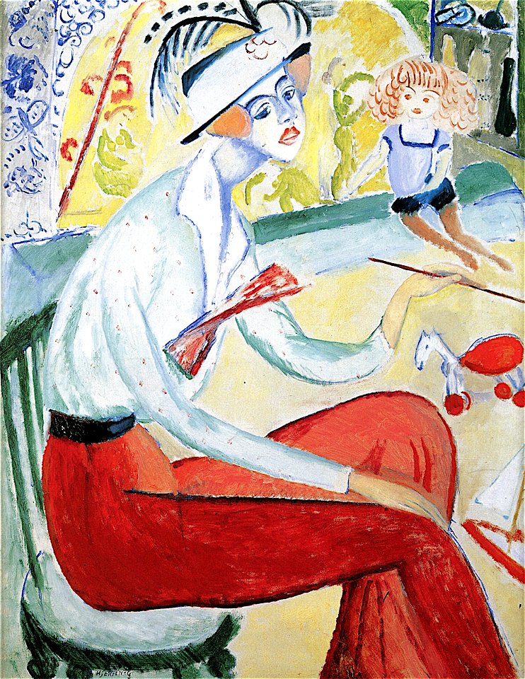Self-Portrait. Sigrid Hjertén